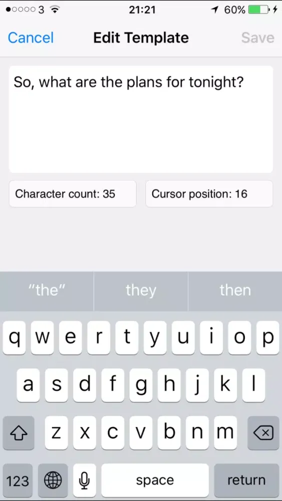 txt Templates Screenshots