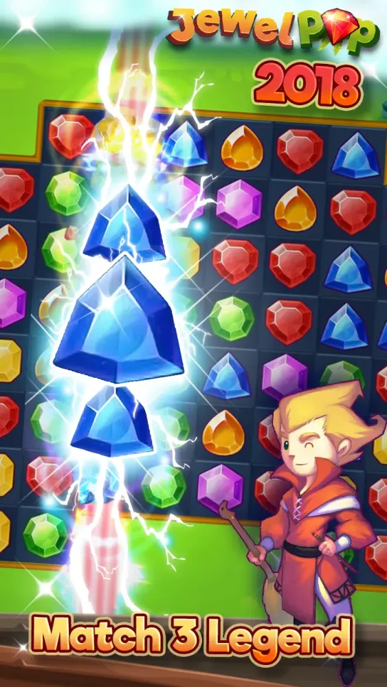 Jewel Pop: Match 3 Legend スクリーンショット