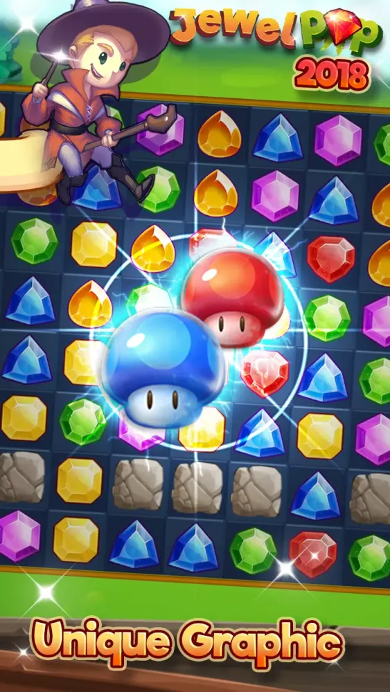 Jewel Pop: Match 3 Legend スクリーンショット