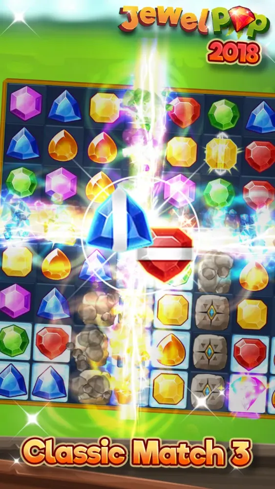Jewel Pop: Match 3 Legend スクリーンショット