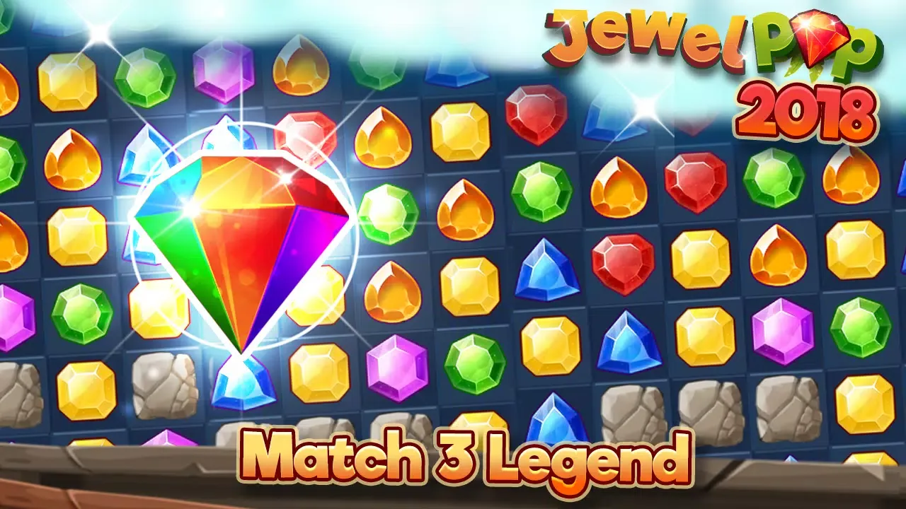 Jewel Pop: Match 3 Legend スクリーンショット