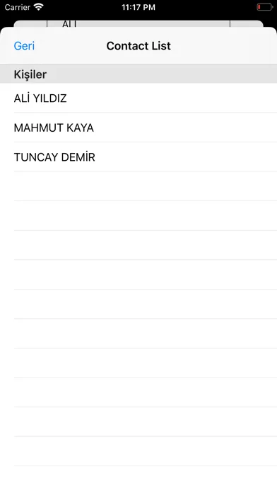 CITS Rehber Screenshots