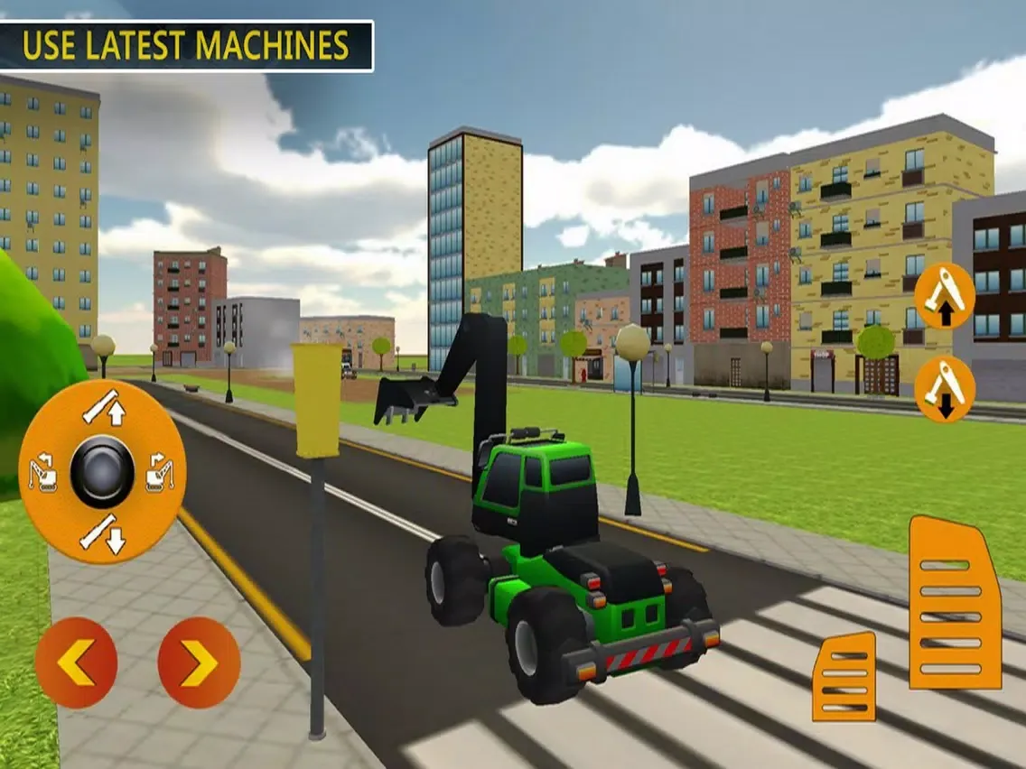 Heavy Machine Construc City iPad  Screenshots