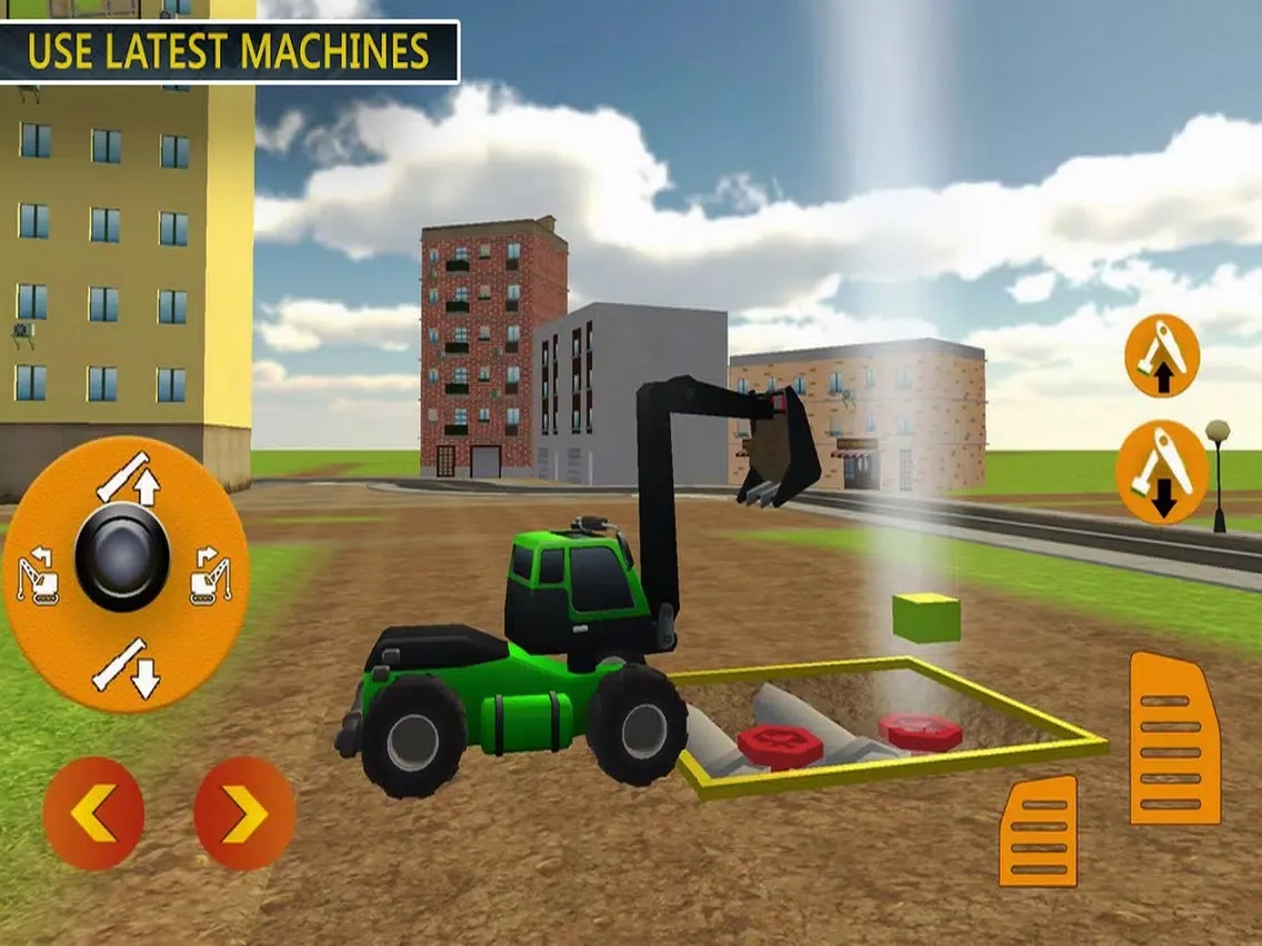 Heavy Machine Construc City iPad  Screenshots