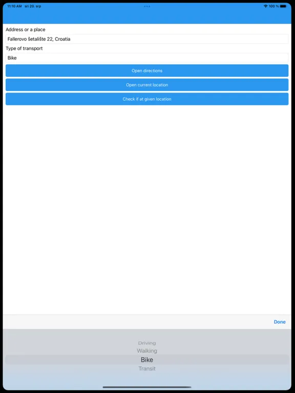 Find location - With Xamarin iPad 应用截图