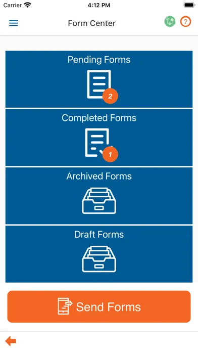 Ảnh chụp màn hình của MatrixCare Link