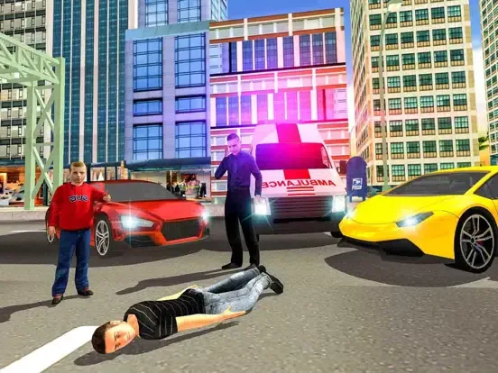 City Ambulance Mania iPad 应用截图
