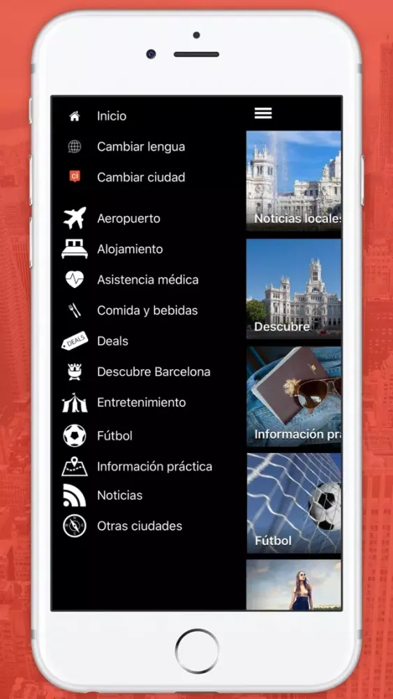 Barcelona App Screenshots