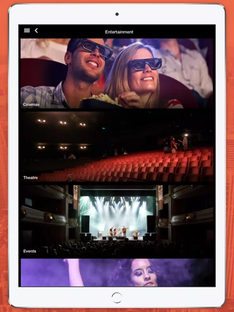 Скриншоты Belfast App iPad 