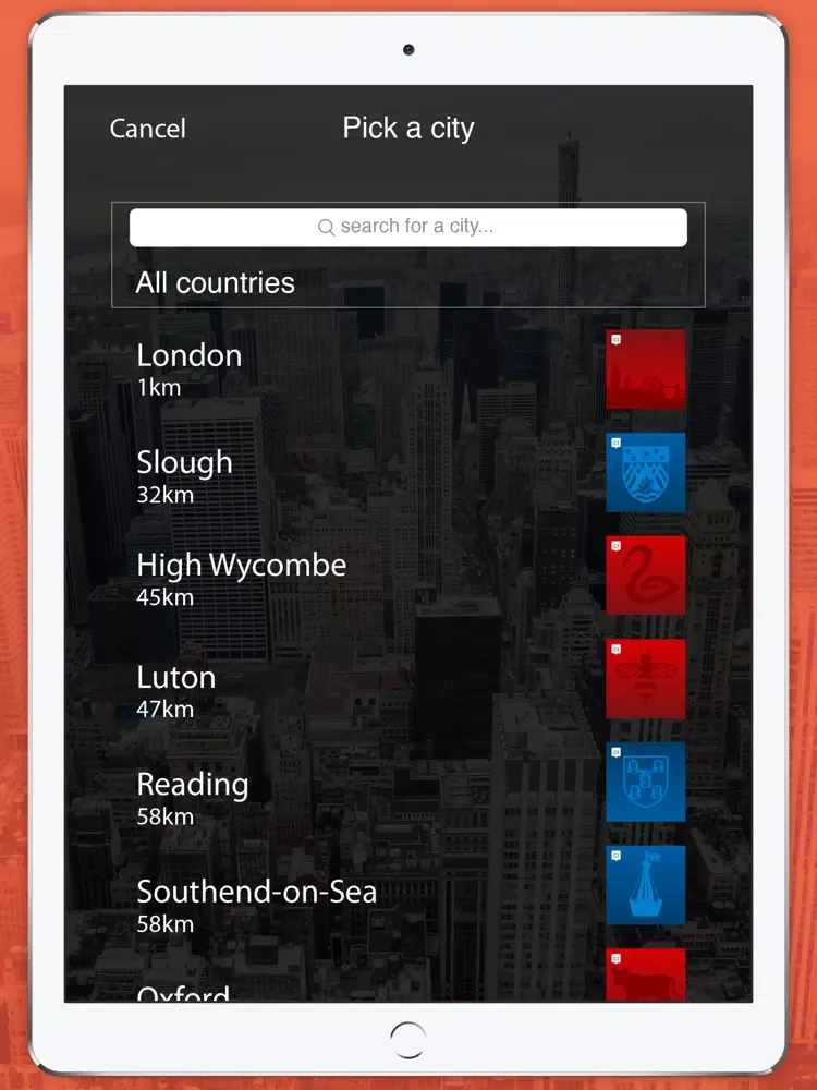 Blackpool App iPad  Screenshots