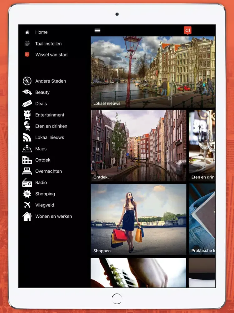 ภาพหน้าจอของ Delft App iPad 