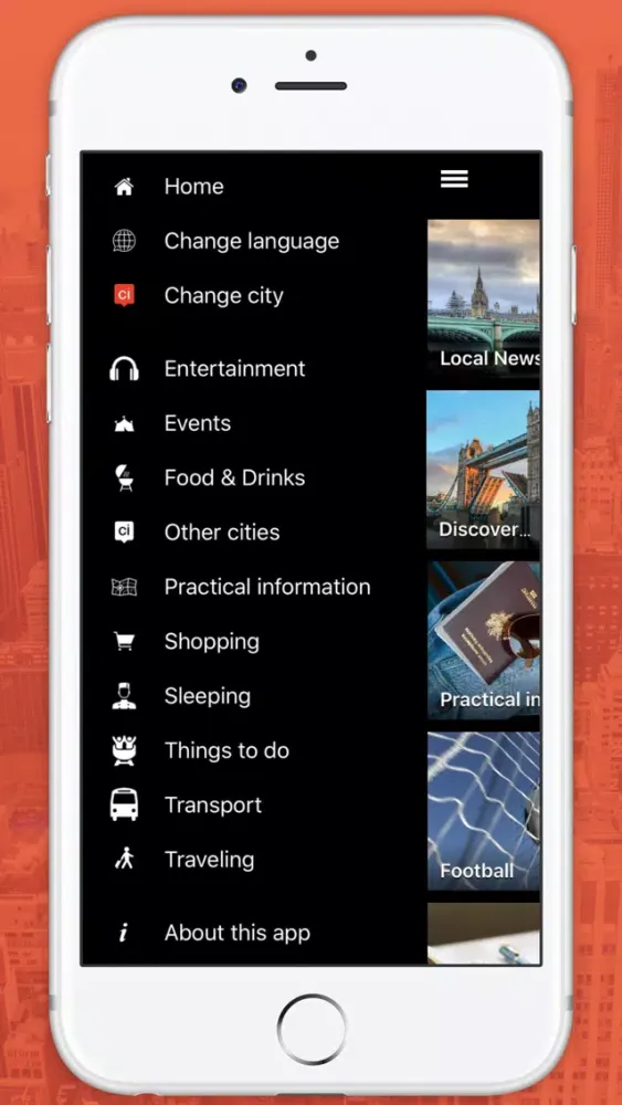 Capturas de pantalla de Newcastle App