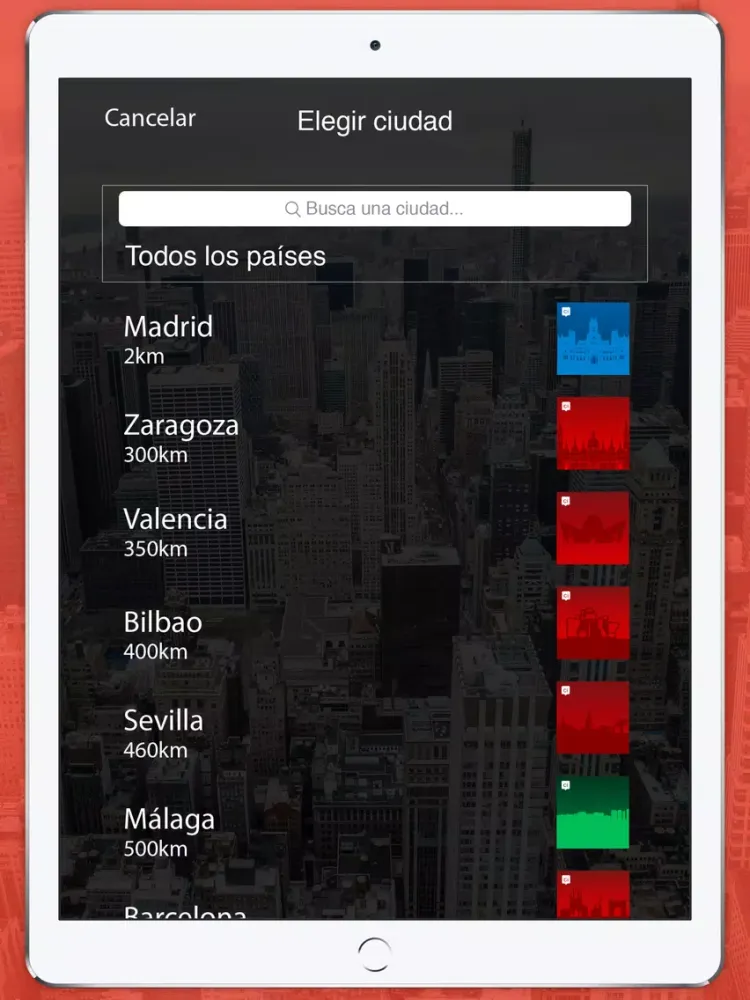 Capturas de tela do Sevilla App iPad 