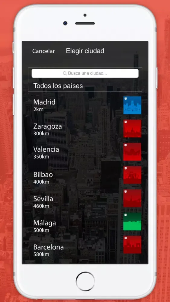 Capturas de tela do Sevilla App