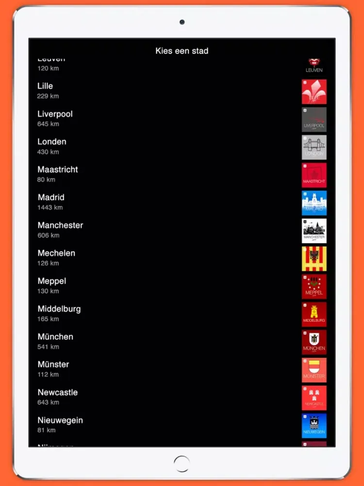 Zaandam iPad 应用截图