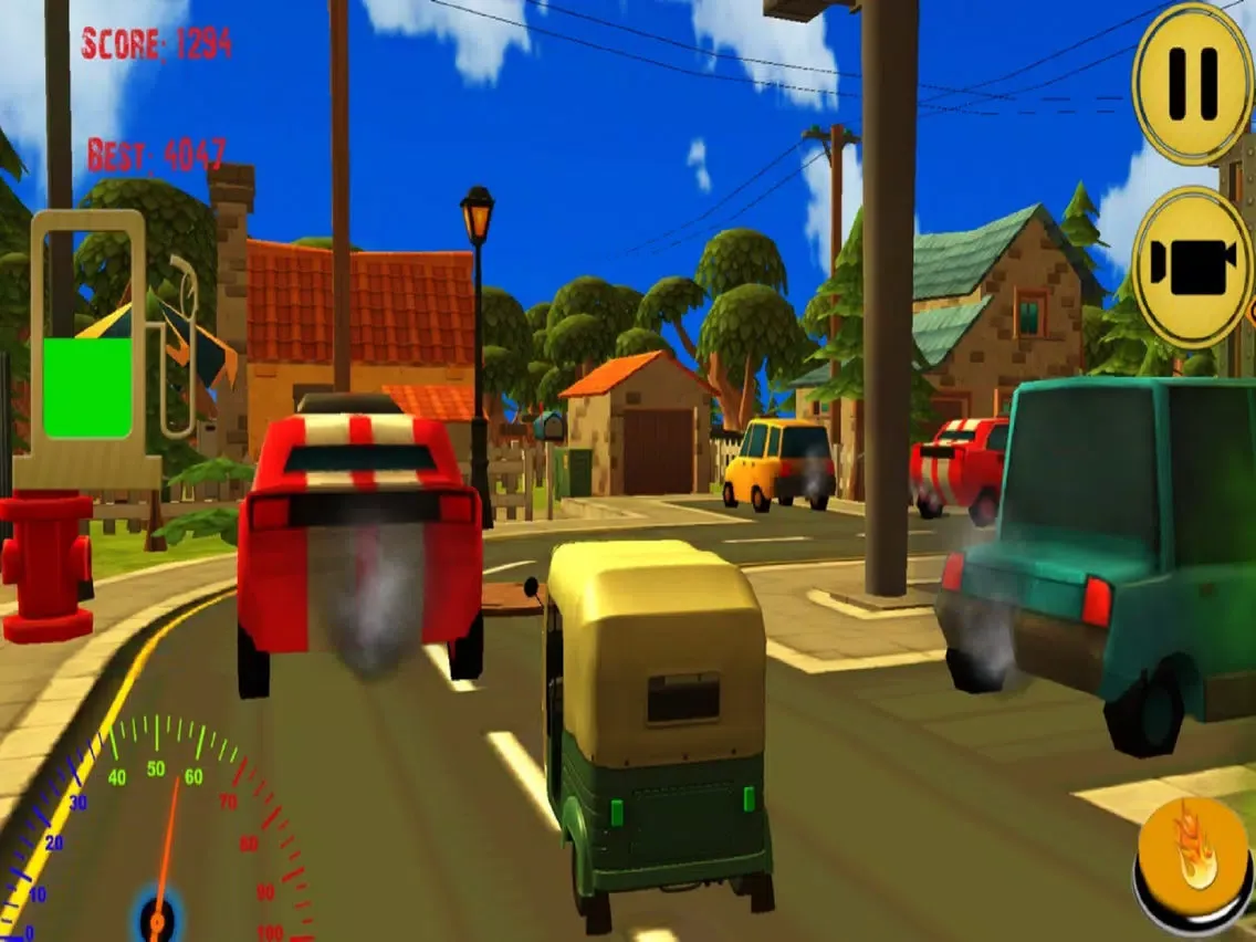Tangkapan layar City Auto Rickshaw Drive iPad 