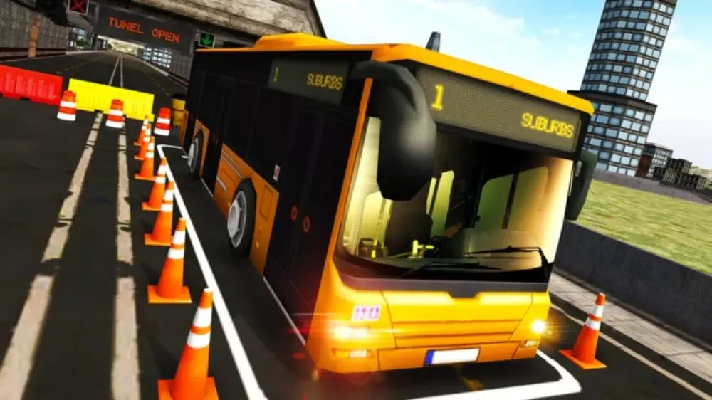 Tangkapan layar City Bus Parking：Parking Games