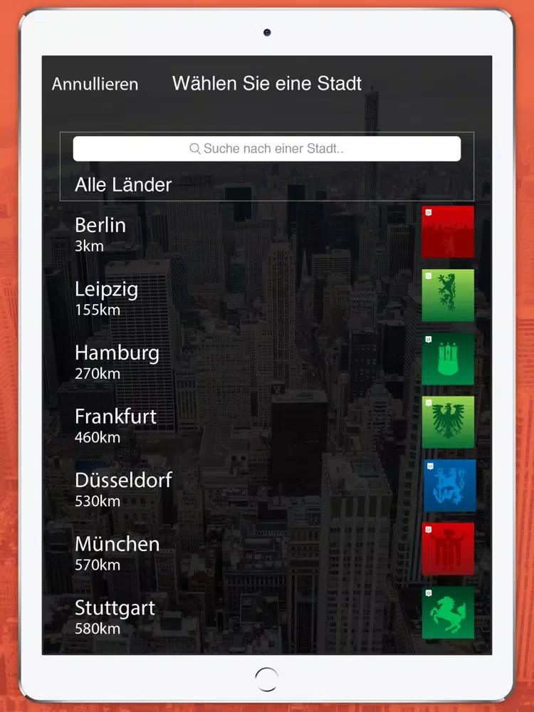 Celle iPad  Screenshots