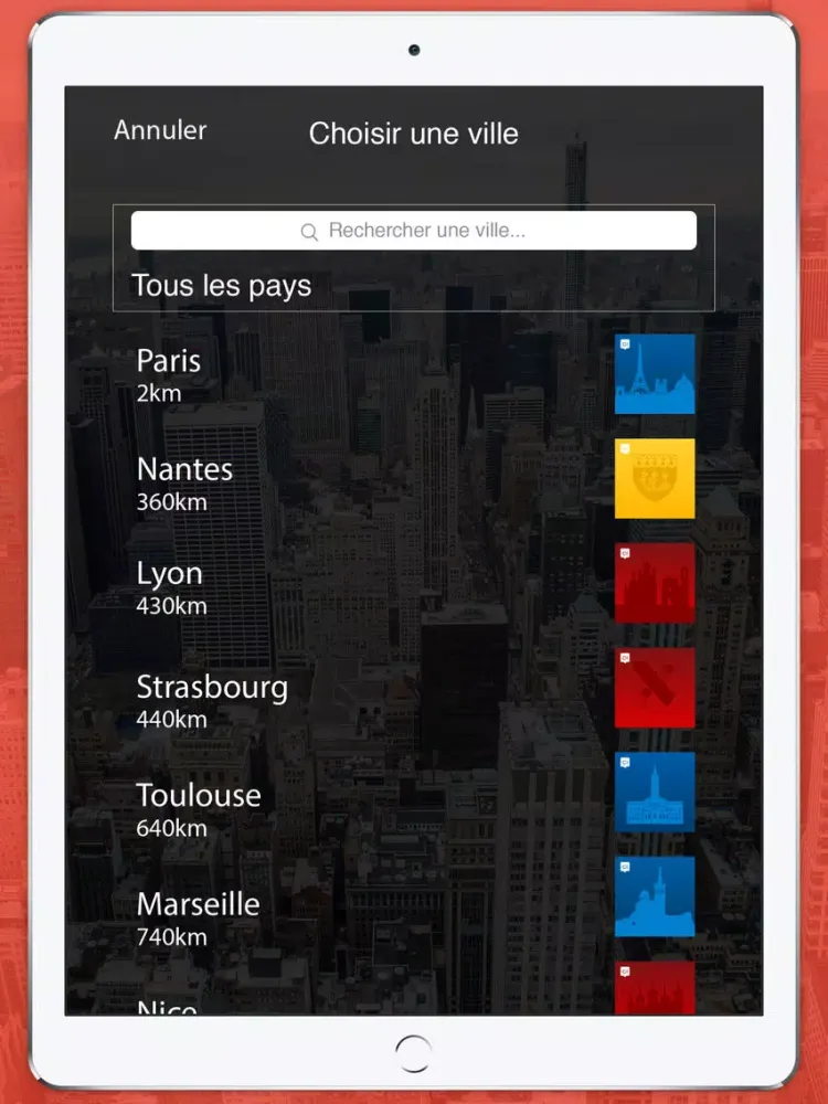 Montélimar iPad  Screenshots