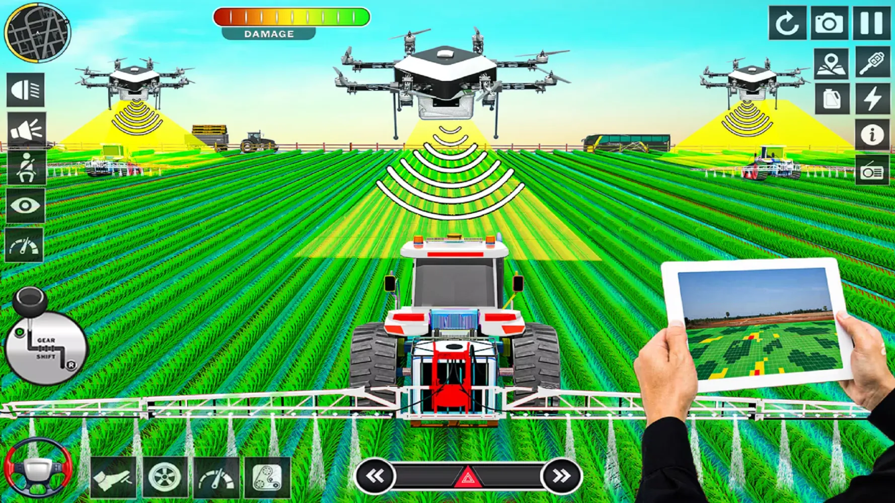 ภาพหน้าจอของ Big Tractor Farming Simulator