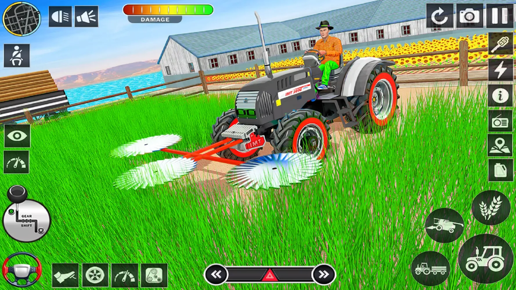 ภาพหน้าจอของ Big Tractor Farming Simulator