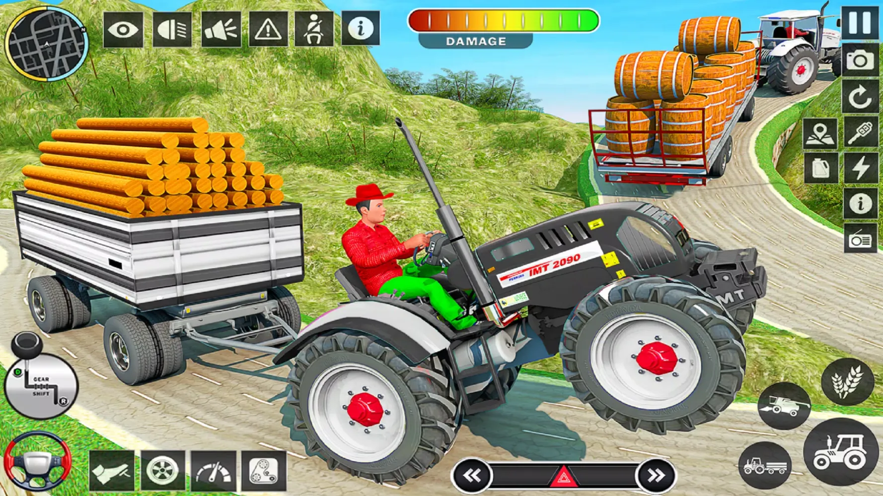 ภาพหน้าจอของ Big Tractor Farming Simulator
