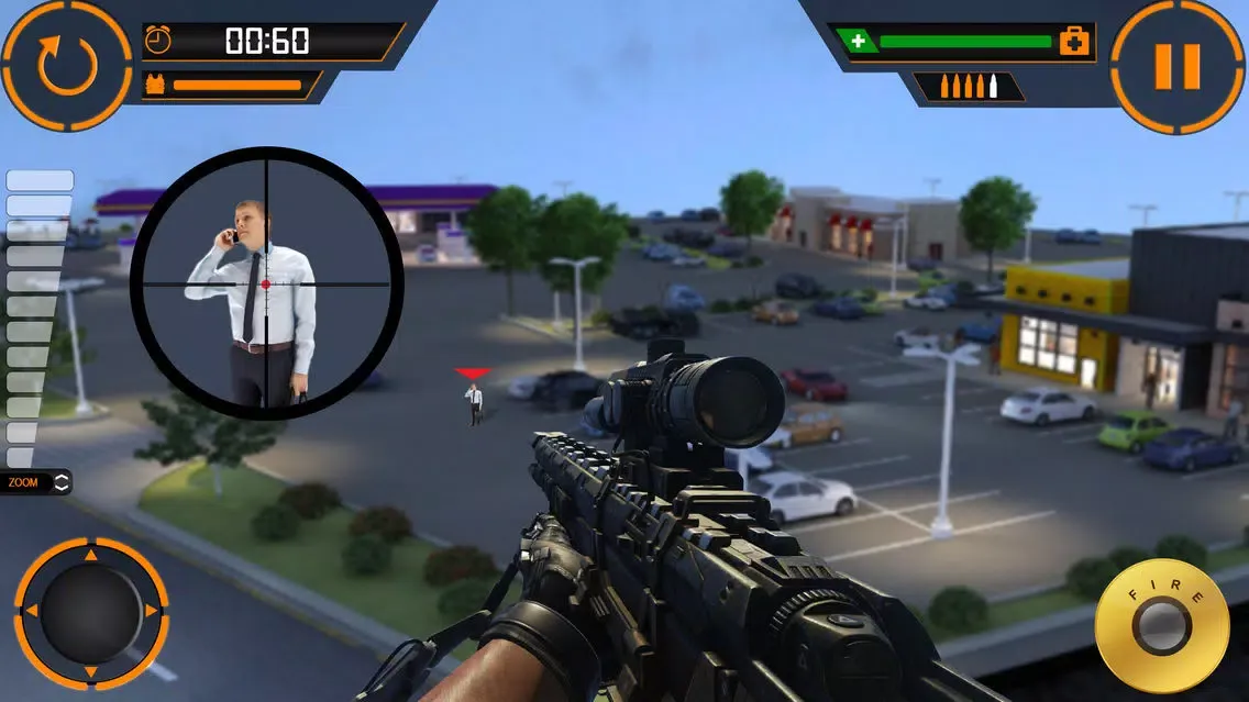 Zrzuty ekranu Sniper Special Warrior 3D