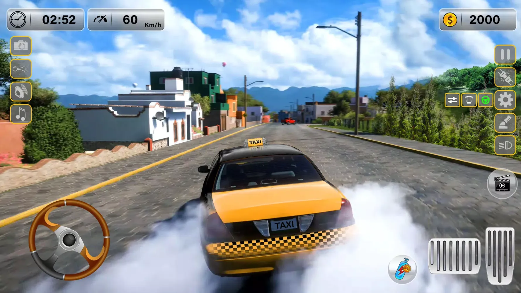 Ảnh chụp màn hình của City Taxi Auto Racer Taxi Game