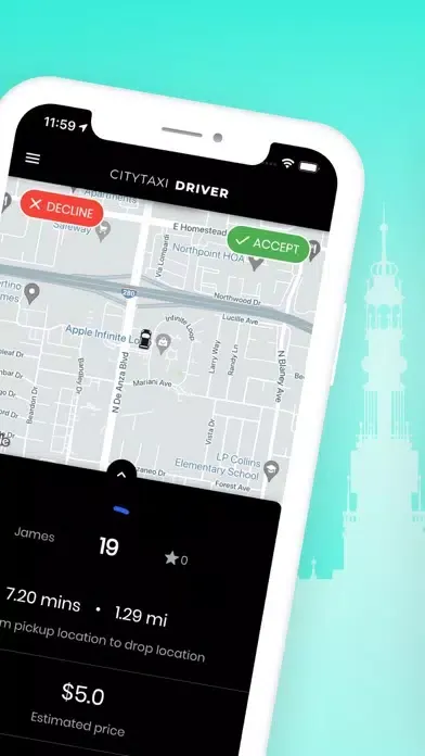 City Taxi Driver - Taxi 3.0 Ekran Görüntüleri