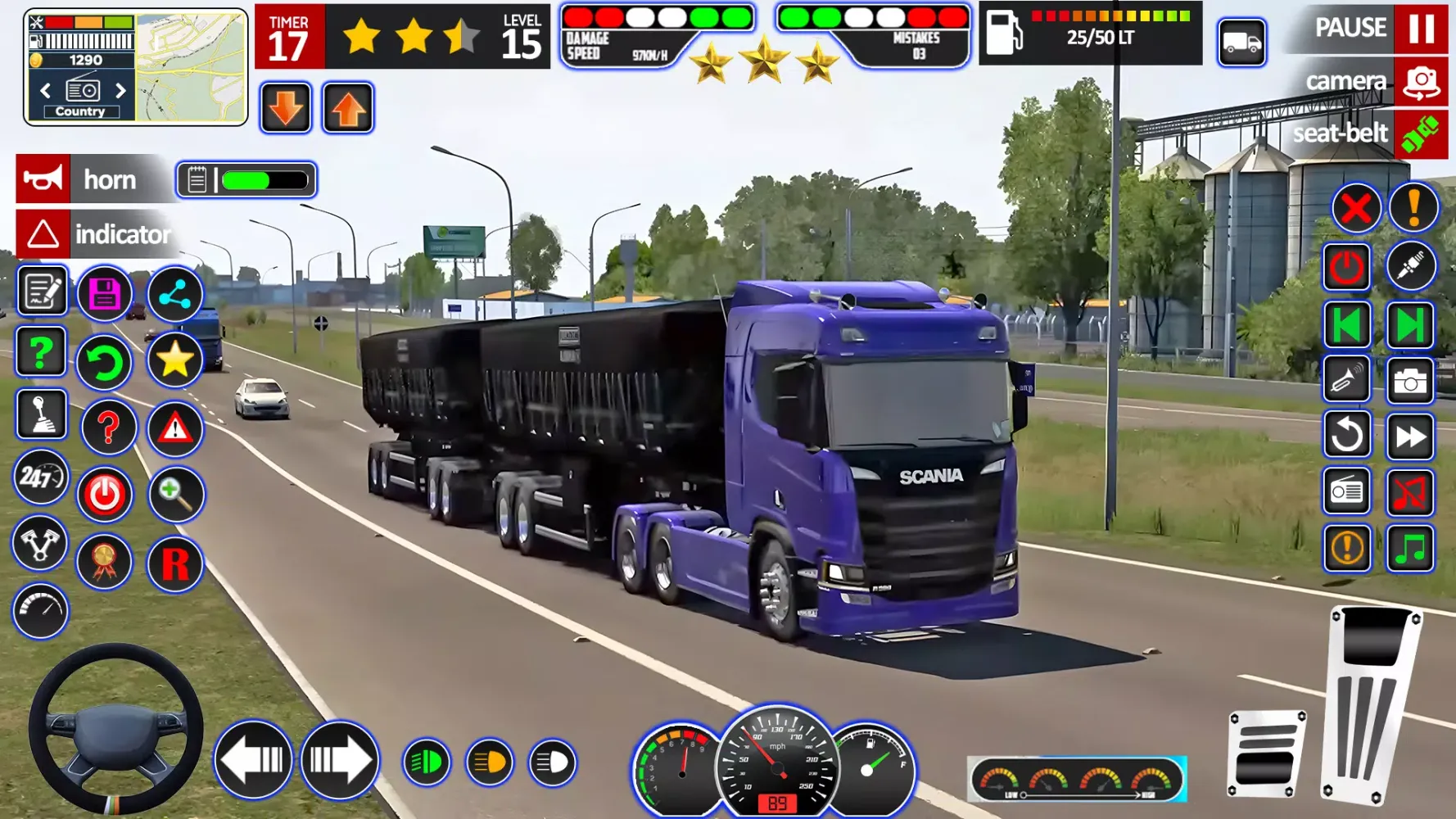 Captures d'écran de US Truck Games Truck Simulator