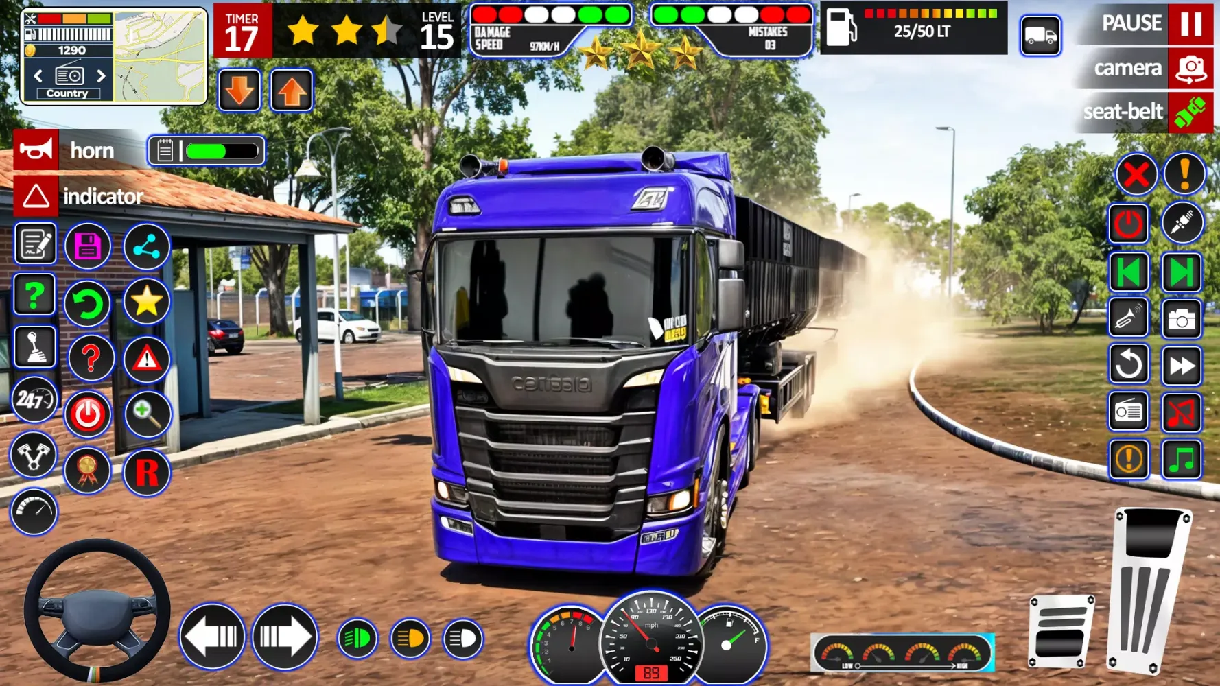Captures d'écran de US Truck Games Truck Simulator