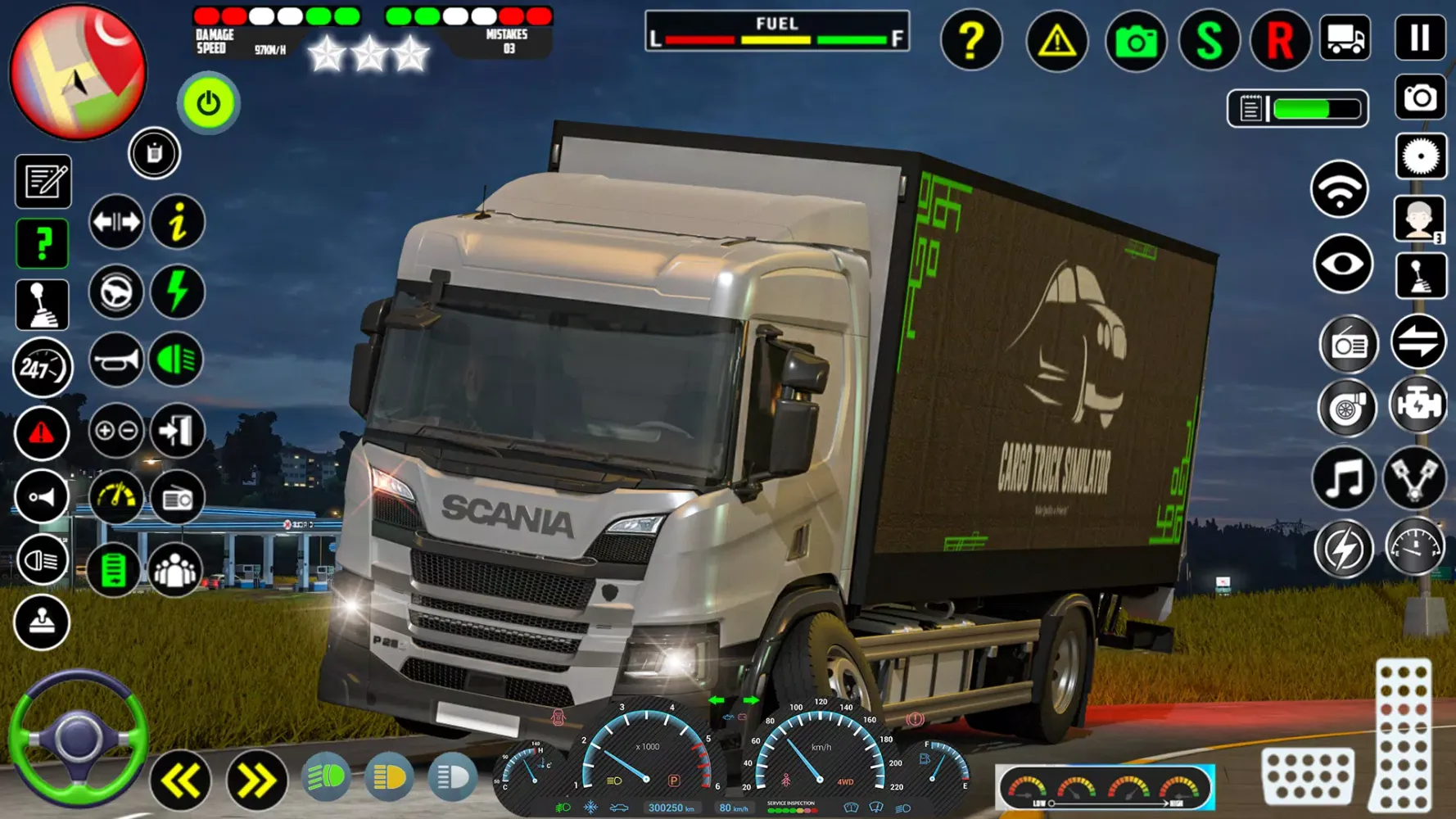 Captures d'écran de US Truck Games Truck Simulator