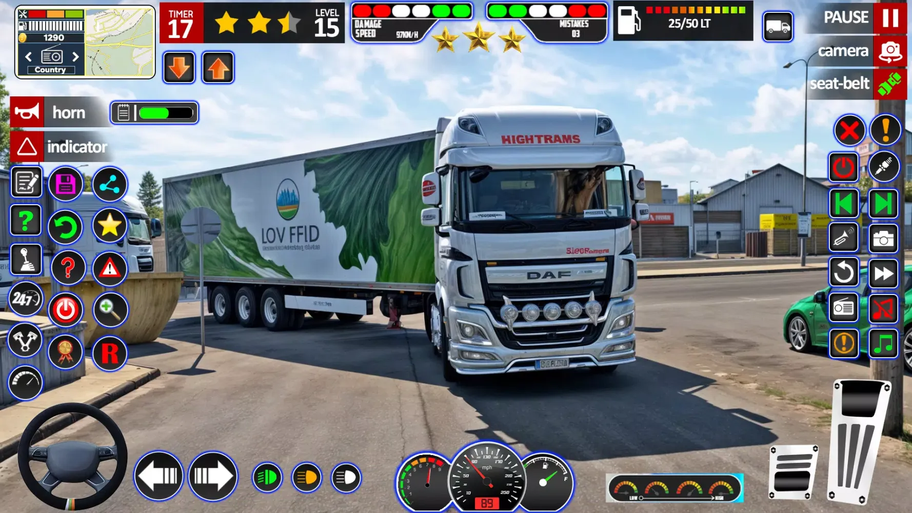 Captures d'écran de US Truck Games Truck Simulator