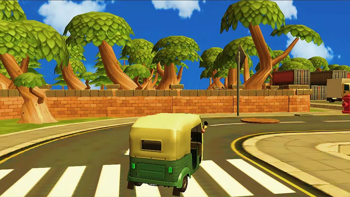 City Tuk Tuk Rickshaw : free simulation game Screenshots