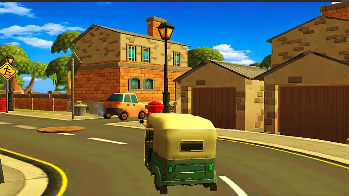 City Tuk Tuk Rickshaw : free simulation game Screenshots