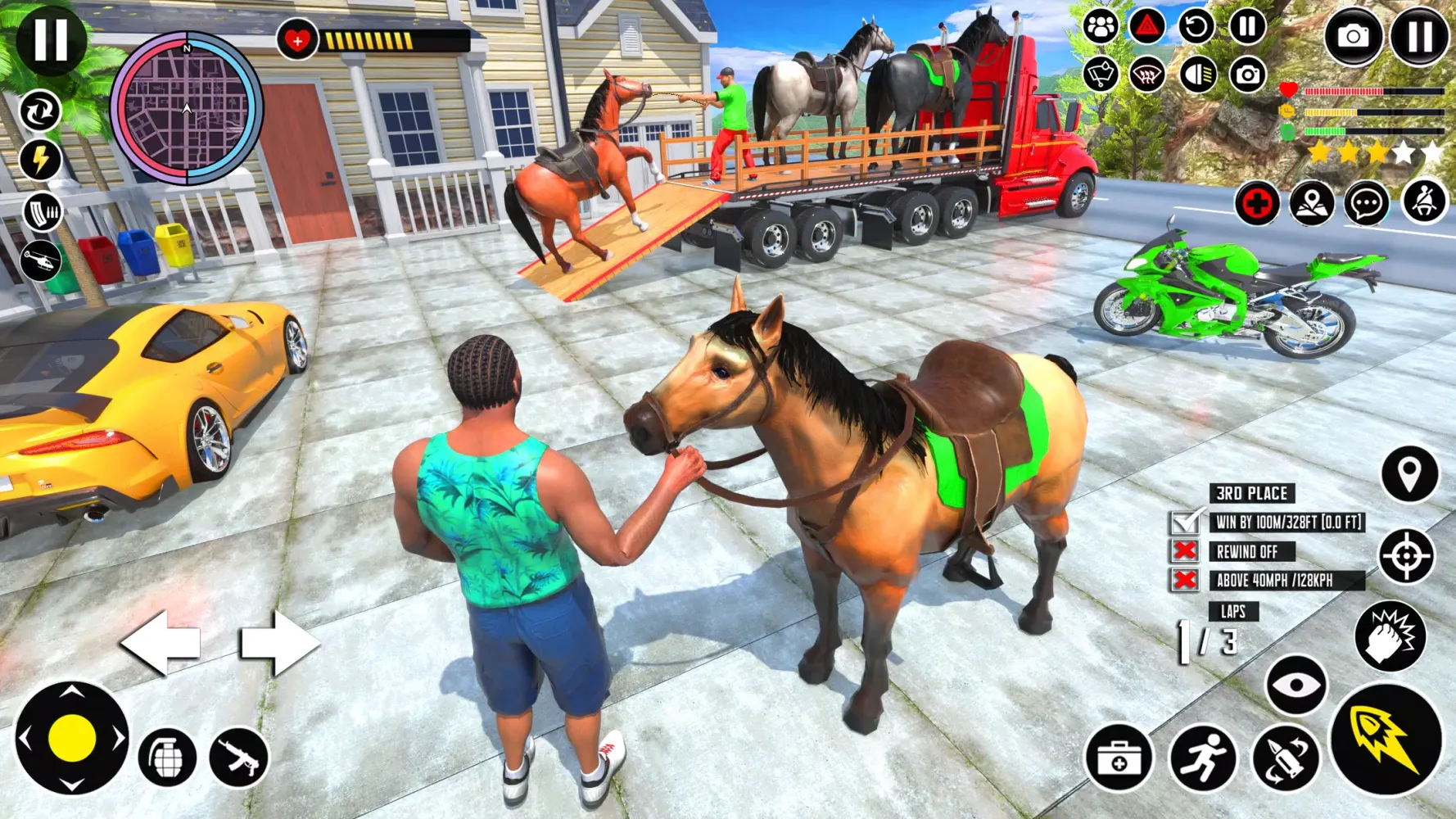 Animal Transport Truck Game 3D Screenshots