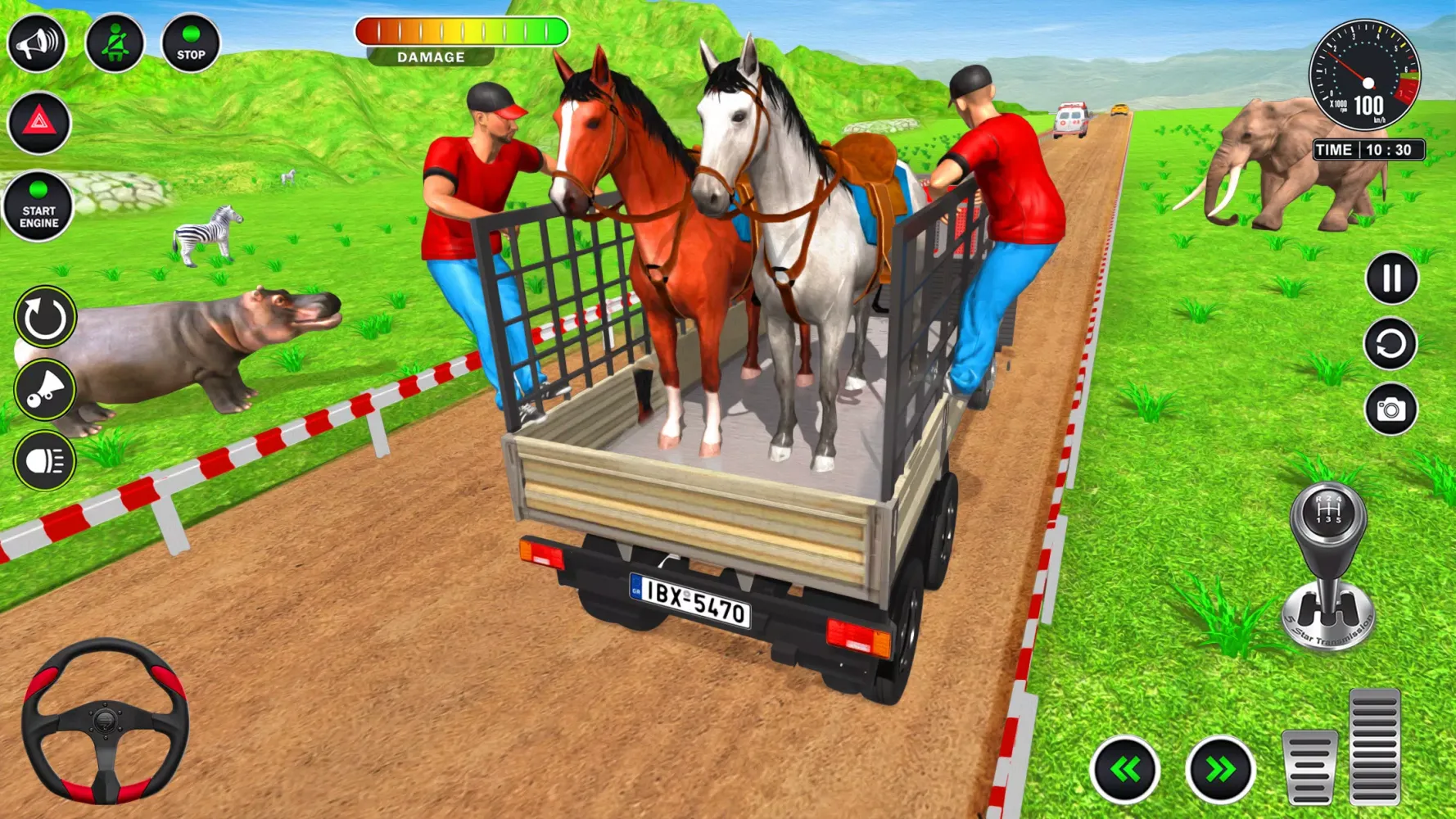 Animal Transport Truck Game 3D Screenshots