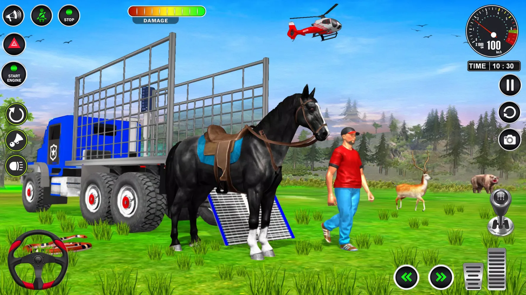 Animal Transport Truck Game 3D Screenshots