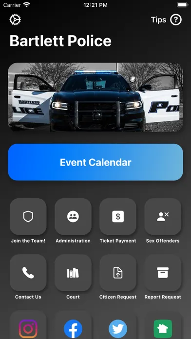 Bartlett Police Ekran Görüntüleri