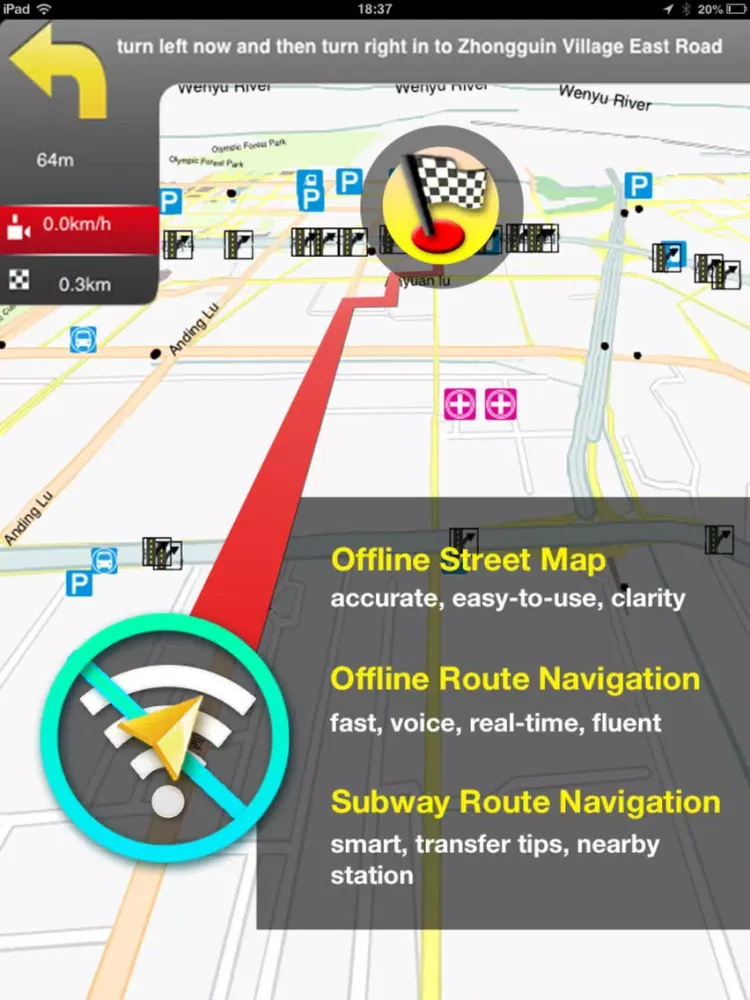 تصاویر Denver Map iPad 