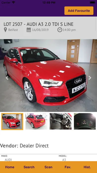 Capturas de tela do City Auction Group