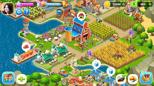 Tangkapan layar Farm City: Farming & Building