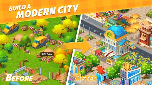 Tangkapan layar Farm City: Farming & Building