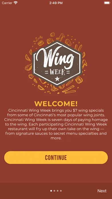 Cincinnati Wing Week应用截图