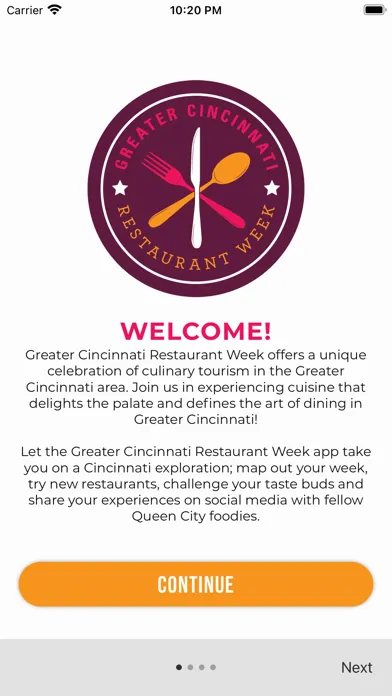Cincinnati Restaurant Week স্ক্রিনশট
