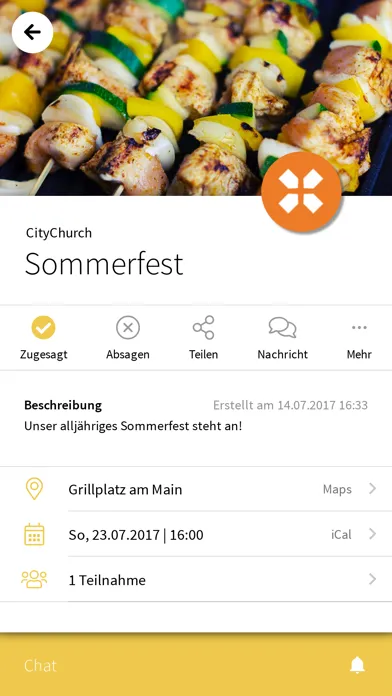 Zrzuty ekranu CityChurch Würzburg