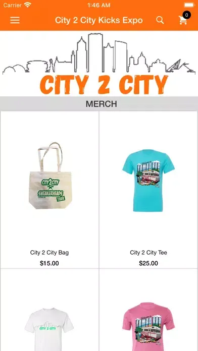 Ảnh chụp màn hình của City 2 City Kicks Expo