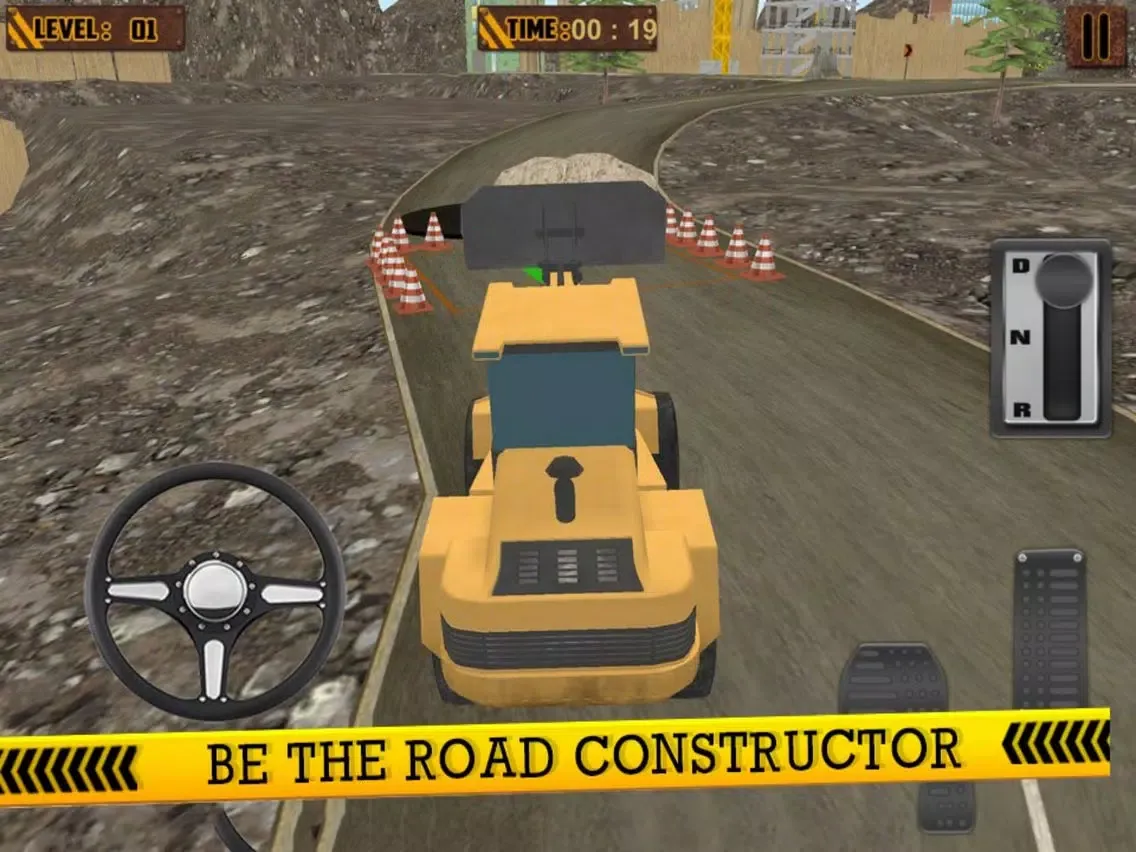 Heavy Excavator Road iPad  Screenshots