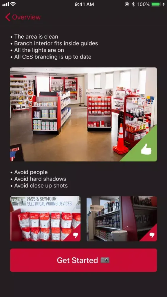 Captures d'écran de CES Marketing