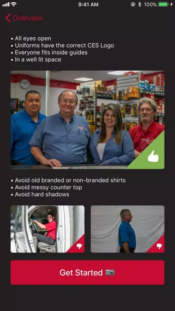 Captures d'écran de CES Marketing